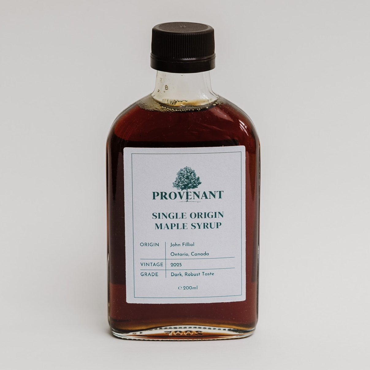 John Filliol, Dark Robust Maple Syrup – Provenant